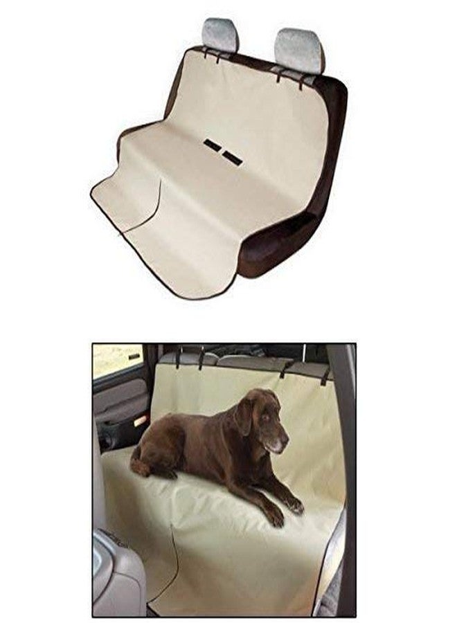 Flipco Dog Car Seat Cover, Portable Durable Ripstop Waterproof Scratch Proof Non-Slip Desert Sand Pet Car Seat Covers for Pet, Pet Seat Cover Hammock Suitable for Cars and SUVs (Multi-Colored) - Image 2